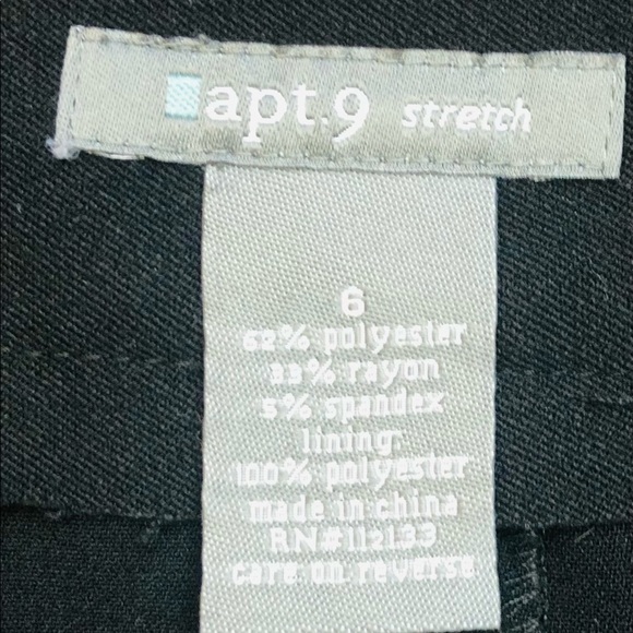 Apt. 9 Basic Black Office Skirt - Picture 2 of 8